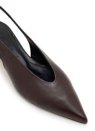 Detail View - Click To Enlarge - AEYDE - Camila Leather Slingback Pumps
