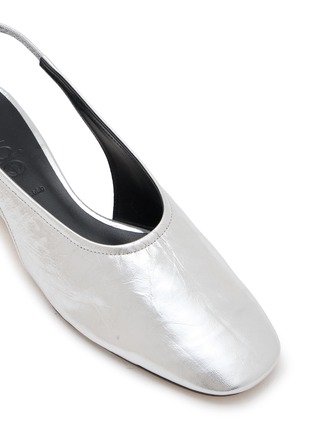 Detail View - Click To Enlarge - AEYDE - Dua 25 Leather Slingback Flats