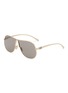 MIU MIU Metal Square Sunglasses
