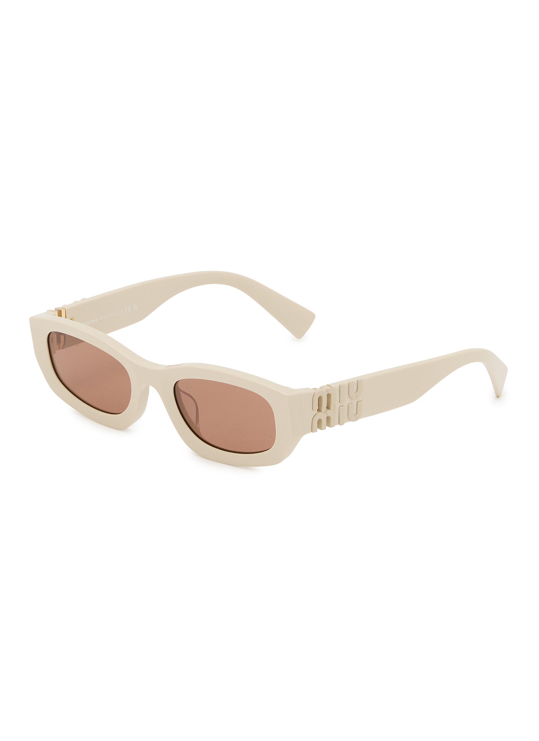 MIU MIU | Acetate Rectangle Sunglasses | Women | Lane Crawford