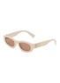 MIU MIU Acetate Rectangle Sunglasses