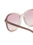 Detail View - Click To Enlarge - MIU MIU - Acetate Square Sunglasses