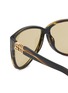 Detail View - Click To Enlarge - MIU MIU - Acetate Aviator Sunglasses