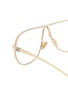 Detail View - Click To Enlarge - MIU MIU - Metal Aviator Sunglasses