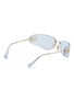 Figure View - Click To Enlarge - MIU MIU - Metal Rectangle Sunglasses