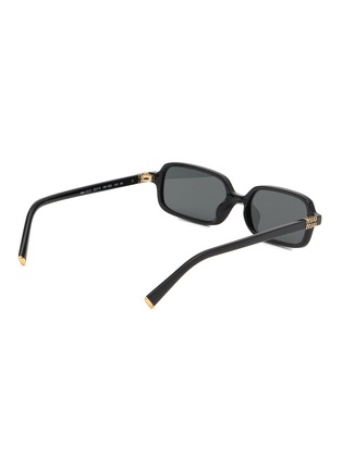 Figure View - Click To Enlarge - MIU MIU - Acetate Rectangle Sunglasses