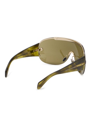Figure View - Click To Enlarge - MONCLER - Metal Acetate Pilot Sunglasses