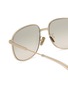 Detail View - Click To Enlarge - MONCLER - Metal Pilot Sunglasses