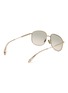 Figure View - Click To Enlarge - MONCLER - Metal Pilot Sunglasses