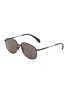 MONCLER Metal Pilot Sunglasses