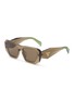 PRADA Acetate Pillow Sunglasses