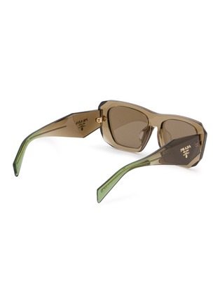 Figure View - Click To Enlarge - PRADA - Acetate Pillow Sunglasses