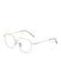 PRADA Metal Square Optical Glasses — Size 54