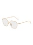 PRADA Metal Square Optical Glasses