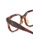 Detail View - Click To Enlarge - PRADA - Tortoise Acetate Square Optical Glasses — Size 53