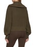 Back View - Click To Enlarge - VARLEY - Maura Half-Zip Rib Knit Sweater