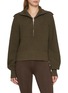 Main View - Click To Enlarge - VARLEY - Maura Half-Zip Rib Knit Sweater