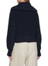 Back View - Click To Enlarge - VARLEY - Maura Half-Zip Rib Knit Sweater