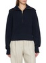 Main View - Click To Enlarge - VARLEY - Maura Half-Zip Rib Knit Sweater