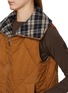  - VARLEY - Miya Reversible Quilted Flannel Gilet
