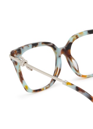 Detail View - Click To Enlarge - TIFFANY - Acetate Square Optical Glasses