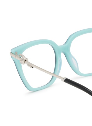 Detail View - Click To Enlarge - TIFFANY - Acetate Square Optical Glasses