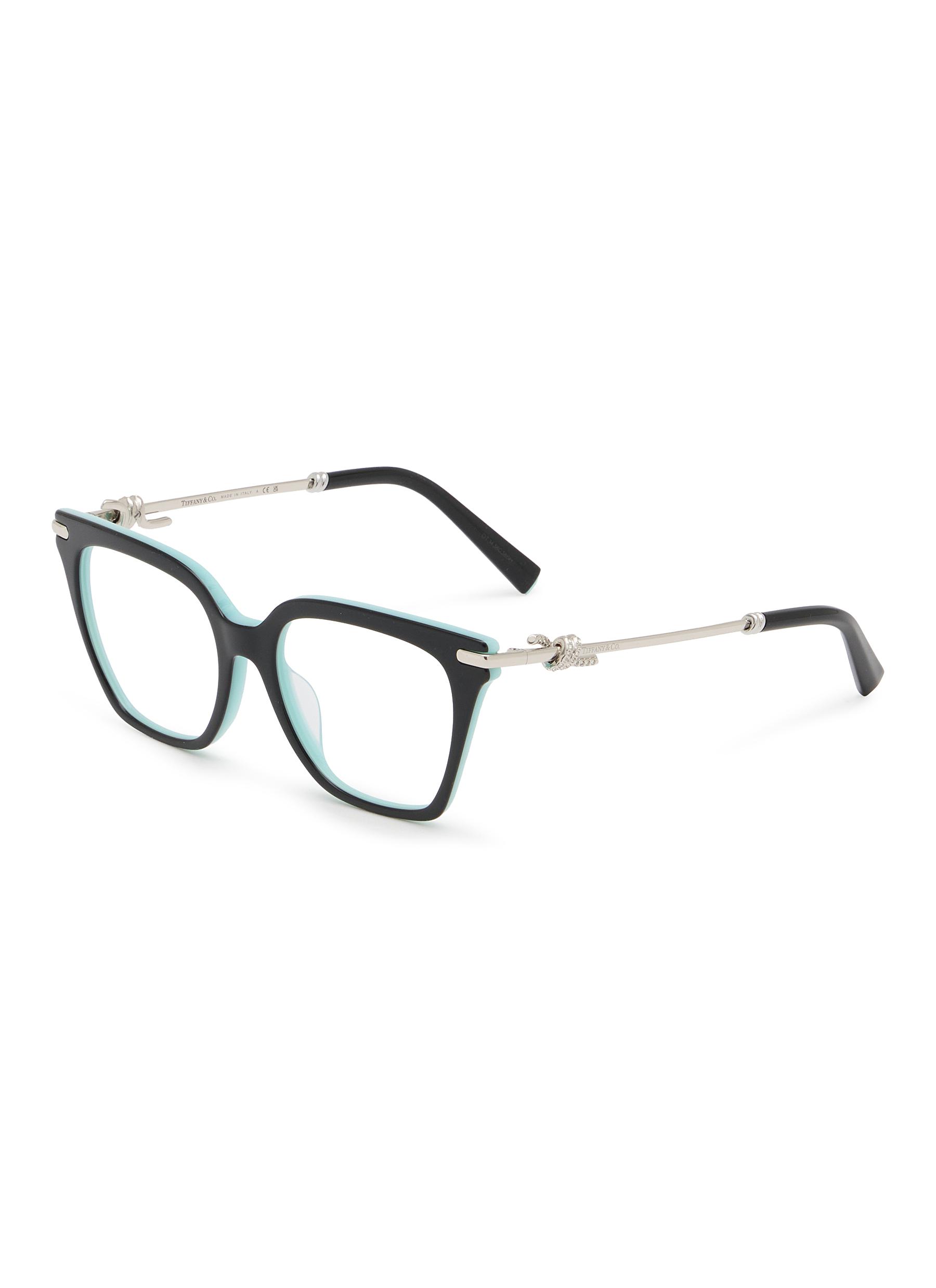 TIFFANY | Acetate Square Optical Glasses | Women | Lane Crawford