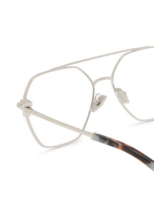 Detail View - Click To Enlarge - TIFFANY - Metal Rectangle Optical Glasses