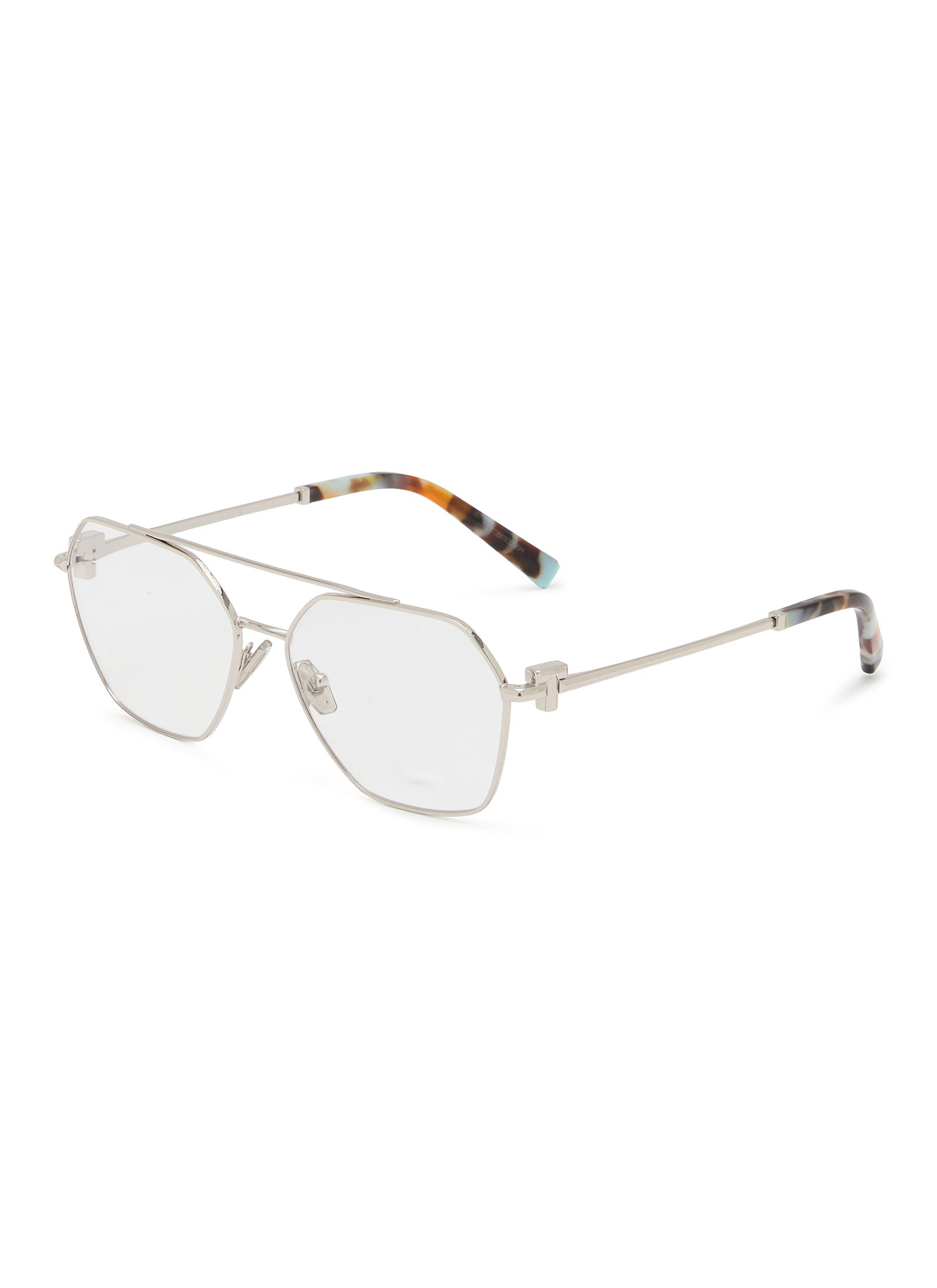 TIFFANY | Metal Rectangle Optical Glasses | Women | Lane Crawford