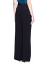 Back View - Click To Enlarge - ALICE & OLIVIA - Satin waistband double pleat crepe pants