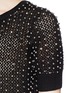 Detail View - Click To Enlarge - ALICE & OLIVIA - 'Roxan' disco bead knit top