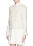 Front View - Click To Enlarge - ALICE & OLIVIA - 'Nila' embellished tweed knit jacket