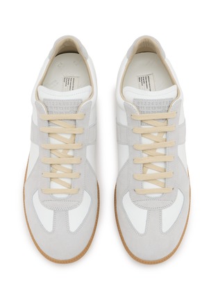 Detail View - Click To Enlarge - MAISON MARGIELA - Replica Leather Men's Sneakers