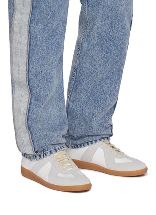 Figure View - Click To Enlarge - MAISON MARGIELA - Replica Leather Men's Sneakers