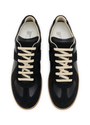 Detail View - Click To Enlarge - MAISON MARGIELA - Replica Leather Men's Sneakers