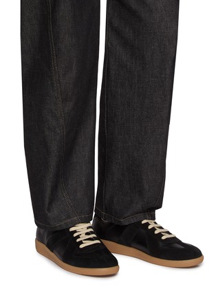 Figure View - Click To Enlarge - MAISON MARGIELA - Replica Leather Men's Sneakers