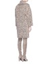 Back View - Click To Enlarge - ALICE & OLIVIA - 'Ralter' mohair-wool bouclé oversize coat