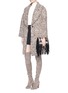 Figure View - Click To Enlarge - ALICE & OLIVIA - 'Ralter' mohair-wool bouclé oversize coat