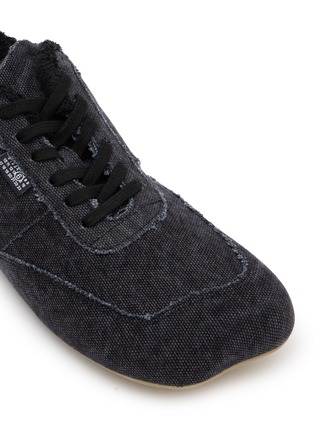 Detail View - Click To Enlarge - MM6 MAISON MARGIELA - Anatomic Canvas Denim Men's Sneakers