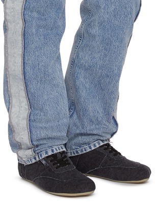 Figure View - Click To Enlarge - MM6 MAISON MARGIELA - Anatomic Canvas Denim Men's Sneakers