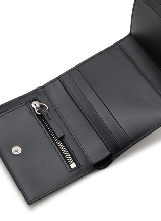Detail View - Click To Enlarge - MM6 MAISON MARGIELA - Numeric Trifold Leather Wallet