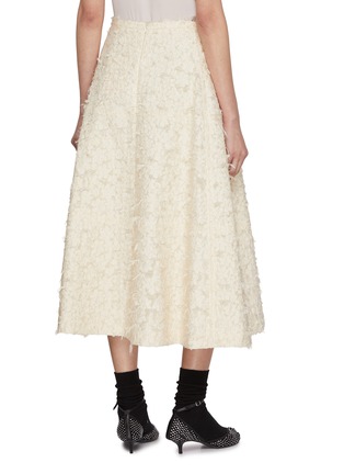 Back View - Click To Enlarge - SANDBEIGE - Mayor Midi Skirt