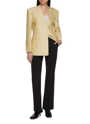 Figure View - Click To Enlarge - SANDBEIGE - Retiro Single Breasted Blazer