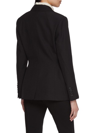 Back View - Click To Enlarge - SANDBEIGE - Ronda Single Breasted Blazer