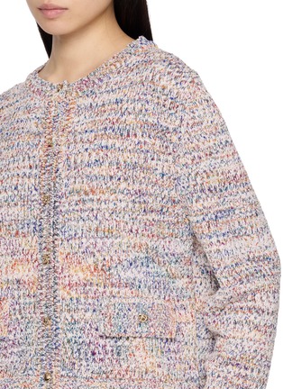  - SANDBEIGE - Textured Knit Cardigan