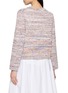 Back View - Click To Enlarge - SANDBEIGE - Textured Knit Cardigan