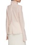 Back View - Click To Enlarge - SANDBEIGE - Bilbao Blouse Top