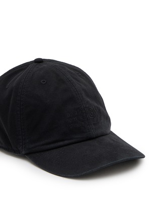 Detail View - Click To Enlarge - MM6 MAISON MARGIELA - Numeric Cotton Canvas Cap
