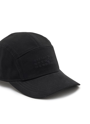 Detail View - Click To Enlarge - MM6 MAISON MARGIELA - Numeric Cotton Canvas Cap