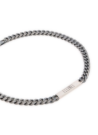 Detail View - Click To Enlarge - MM6 MAISON MARGIELA - Numeric Curd Chain Necklace
